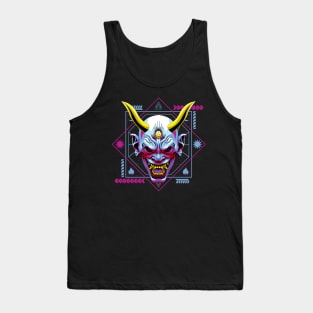 hanya mask oni Tank Top